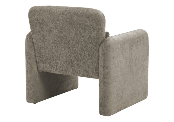 Monarch Specialties Accent Chair Soft Touch Fabric Upholstered Seat for Modern Living Room or Bedroom Grey I 8027