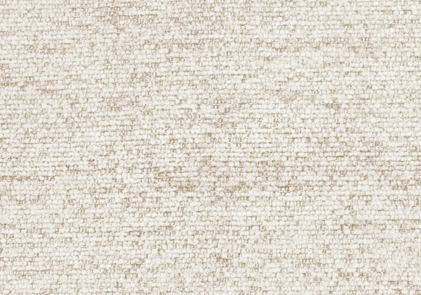 Accent Chair Barrel Shaped Cream Fabric Upholstered for Living Room or Bedroom