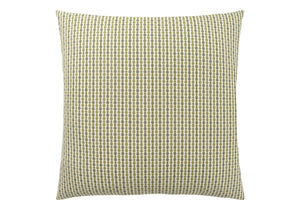 Monarch Specialties Pillows, Decorative Square Accent with Geometric Design, Soft Polyester, Easy-Care, Modern Home Decor GREEN 18 L x 6 W x 18 H 