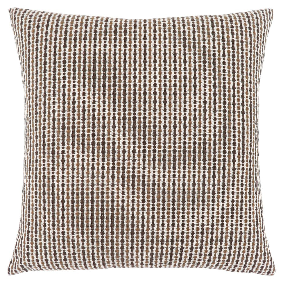 Monarch Specialties Pillows, Decorative Square Accent with Geometric Design, Soft Polyester, Easy-Care, Modern Home Decor BROWN 18 L x 6 W x 18 H 