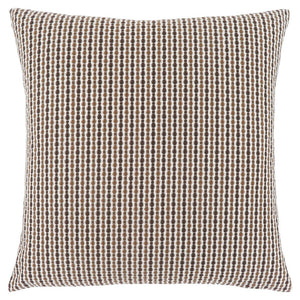 Monarch Specialties Pillows, Decorative Square Accent with Geometric Design, Soft Polyester, Easy-Care, Modern Home Decor BROWN 18 L x 6 W x 18 H 