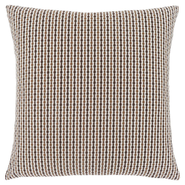 Monarch Specialties Pillows, Decorative Square Accent with Geometric Design, Soft Polyester, Easy-Care, Modern Home Decor BROWN 18 L x 6 W x 18 H 