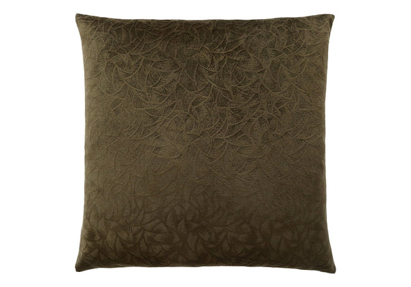 Monarch Specialties Pillows, 18x18 Decorative Velvet Throw, Dark Green Accent for Sofa, Couch, Bedroom, Machine Washable Default Title  