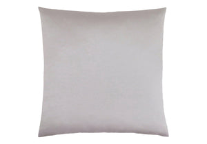 Monarch Specialties Pillows, Elegant 18x18 Silver Satin Square Accent, Hypoallergenic, Washable Insert, Modern Home Decor Default Title  