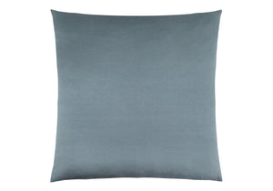 Monarch Specialties Pillows, 18x18 Square Decorative Accent in Elegant Blue Satin, Hypoallergenic & Machine Washable Default Title  
