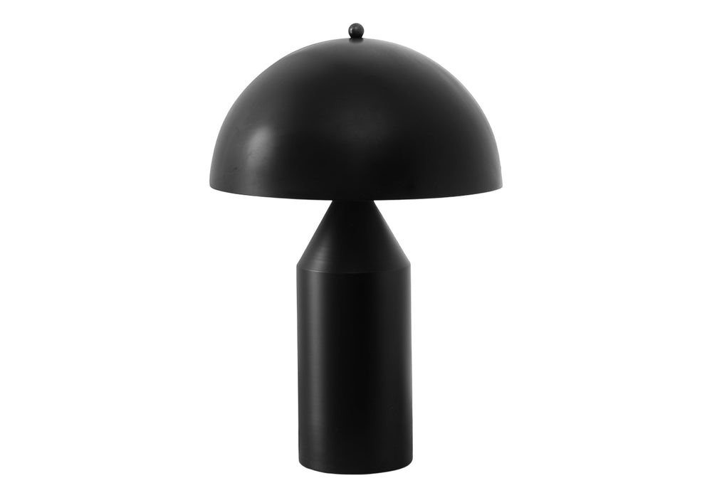 Monarch Specialties Lighting, 23" Black Metal Table Lamp with Modern Mushroom Shade – Chic Accent for Any Room Default Title  