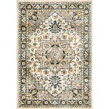 Imperial Heriz Distressed Machine Woven Polypropylene Traditional Made In USA Area Rug