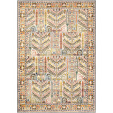 Imperial Safavid Machine Woven Polypropylene Traditional Made In USA Area Rug