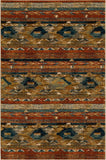 Infused Aquamarine 3' 5" x 5' 5" Area Rug Karastan Rugs