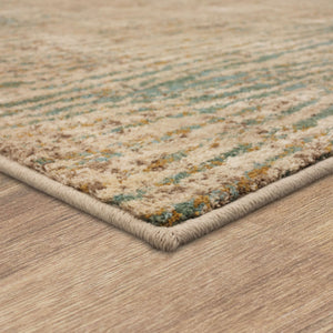 Karastan Rugs Vanguard by Drew & Jonathan Home Intrepid Machine Woven Triexta Modern/Contemporary Area Rug Jade 2' 4" x 7' 10"