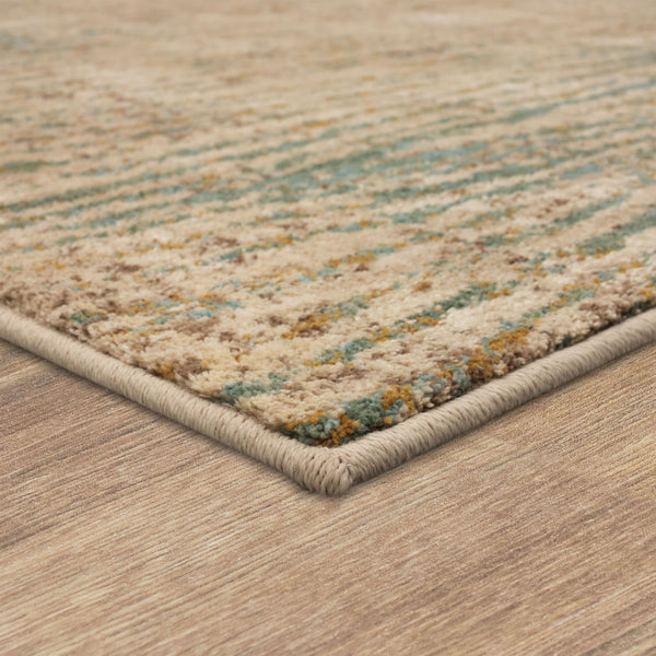 Karastan Rugs Vanguard by Drew & Jonathan Home Intrepid Machine Woven Triexta Modern/Contemporary Area Rug Jade 2' 4" x 7' 10"