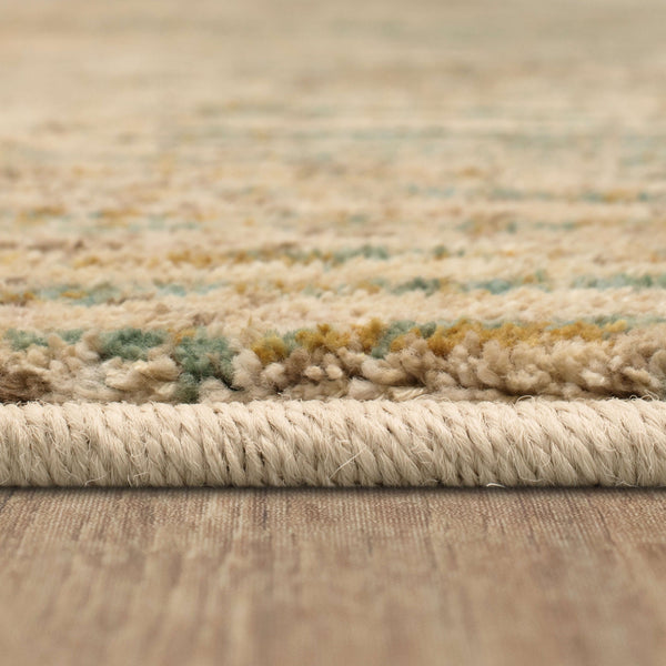 Karastan Rugs Vanguard by Drew & Jonathan Home Intrepid Machine Woven Triexta Modern/Contemporary Area Rug Jade 2' 4" x 7' 10"