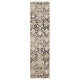 Ireby Gray 2' 6" x 10' Area Rug Karastan Rugs