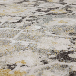 Karastan Rugs Windemere Ireby Machine Woven  Area Rug Gray 10' x 14'