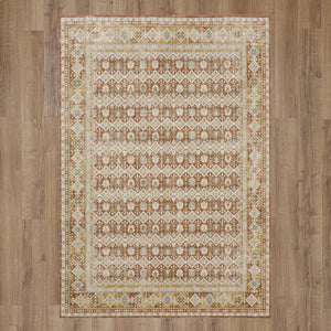 Karastan Rugs Windemere Ireby Machine Woven  Area Rug Terracotta 10' x 14'