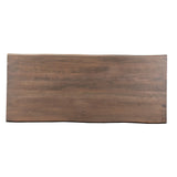 Ironwood Collection Dining Table Salt Flat - Ironwood Collection Dining Table Dark Vinegar finish SFIRONTBL00DV Malouf