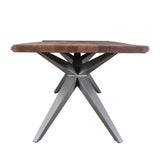 Ironwood Collection Dining Table Salt Flat - Ironwood Collection Dining Table Dark Vinegar finish SFIRONTBL00DV Malouf