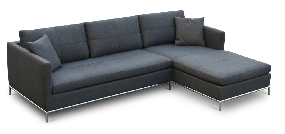 Soho Concept Soho Flat Lounge Armchair - Modern Chrome Design, Premium Upholstery, Perfect For Istanbul Sectional Black  Soho-concept-dining-chair-13510