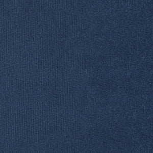 Meridian Furniture Ivy Velvet Twin Bed with Rolling Trundle Two-tone Upholstered Frame for Youth Rooms Navy IvyNavy-T