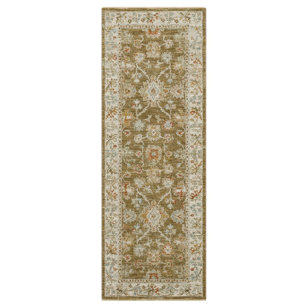 Iznik Brown 2' 7" x 7' 3" Area Rug Karastan Rugs