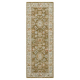 Iznik Luxurious Traditional Floral Polyester Area Rug, Durable & Easy to Clean