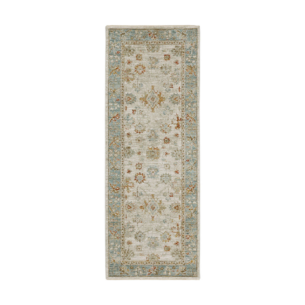 Iznik Brown 2' 7" x 7' 3" Area Rug Karastan Rugs
