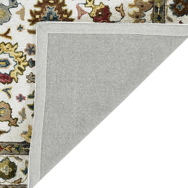 Amer Rugs Jackson Traditional Style Hand-hooked Area Rug - Luxurious Wool Design For Timeless Home Elegance Ivory Wool Jac10203