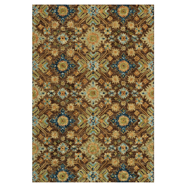 Amer Rugs Jackson Traditional Style Hand-hooked Area Rug - Luxurious Wool Design For Timeless Home Elegance Brown Wool Jac40810