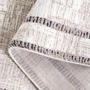 Safavieh Jade 102 Power Loomed Transitional Rug Ivory / Beige Black JAD102A-9