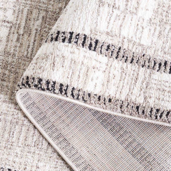 Safavieh Jade 102 Power Loomed Transitional Rug Ivory / Beige Black JAD102A-9