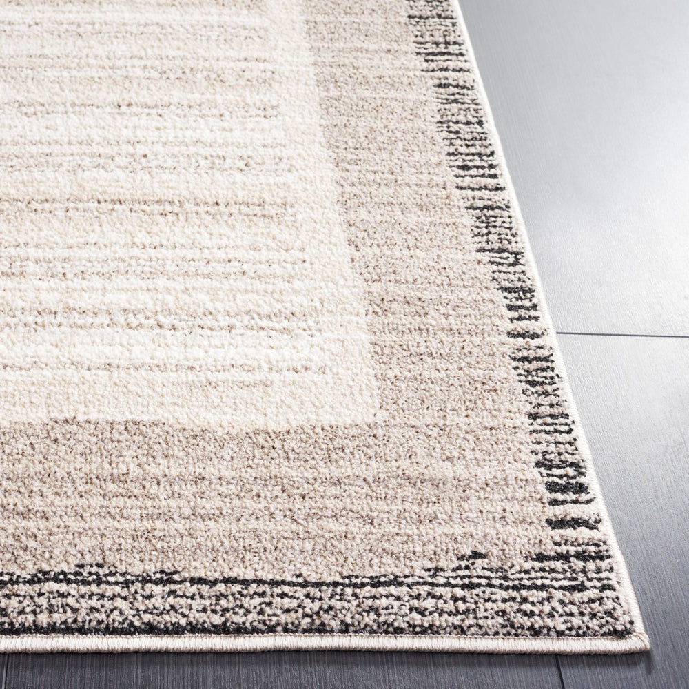 Safavieh Jade 104 Power Loomed Transitional Rug Ivory / Beige Black JAD104A-9