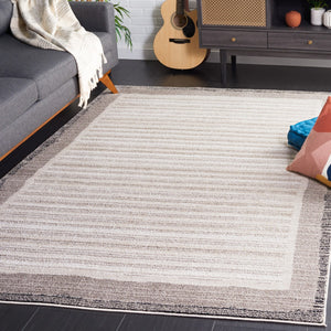 Safavieh Jade 104 Power Loomed Transitional Rug Ivory / Beige Black JAD104A-9