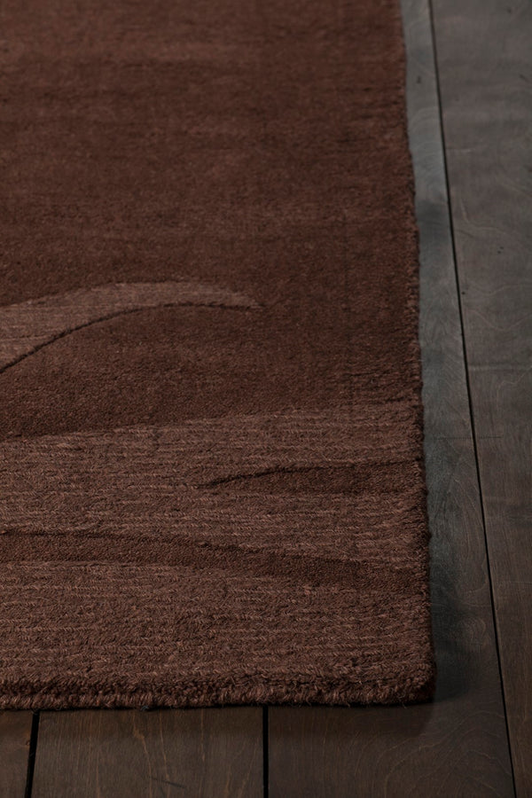 Chandra Rugs Hand-woven Transitional Rug - Premium Wool, Unique Patterns, Elevate Home Décor With Artistry & Comfort Brown Wool Jai18904-57