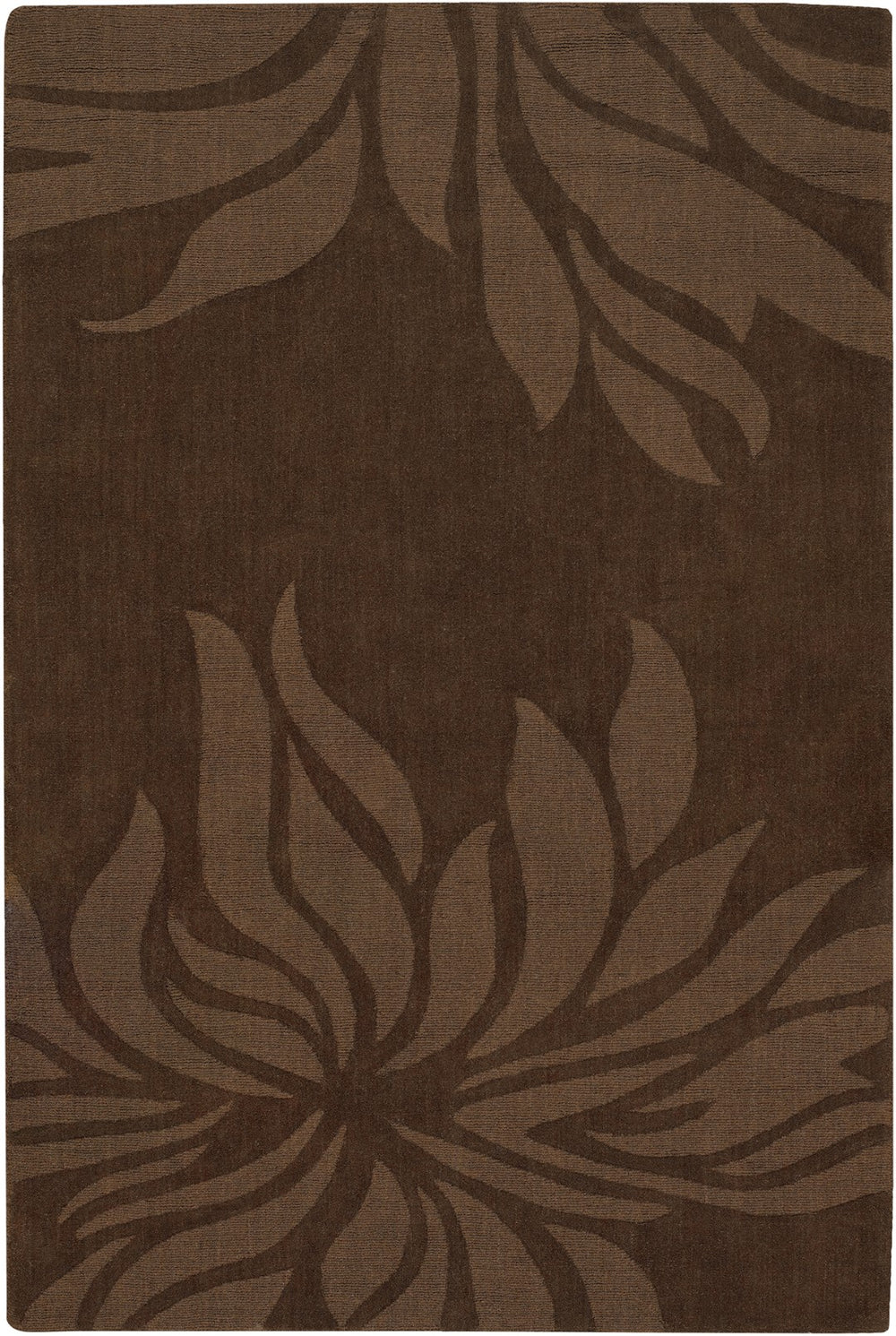 Chandra Rugs Hand-woven Transitional Rug - Premium Wool, Unique Patterns, Elevate Home Décor With Artistry & Comfort Brown Wool Jai18904-57
