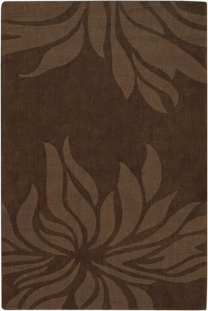 Chandra Rugs Hand-woven Transitional Rug - Premium Wool, Unique Patterns, Elevate Home Décor With Artistry & Comfort Brown Wool Jai18904-57