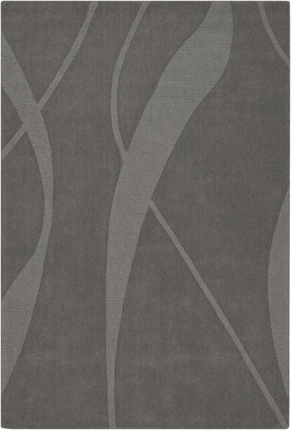 Chandra Rugs Hand-woven Transitional Rug - Elevate Your Home Decor With Unique 100% Wool Artistry & Style Grey Wool Jai18909-57