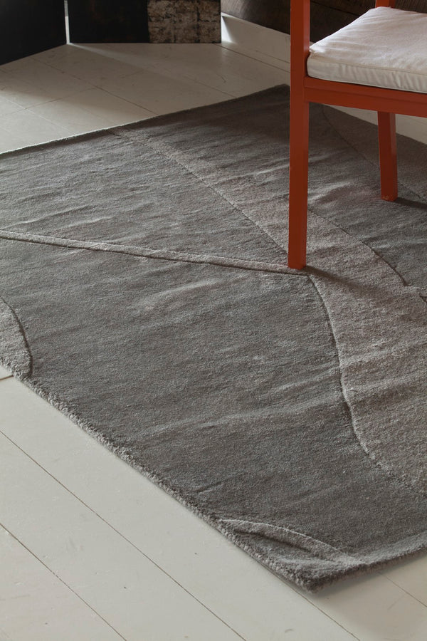 Chandra Rugs Hand-woven Transitional Rug - Elevate Your Home Decor With Unique 100% Wool Artistry & Style Grey Wool Jai18909-57