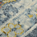 AMER Rugs Jaigarh Anne JAI-12 Hand-Knotted Handmade Raw Handspun New Zealand Wool Traditional Oriental Rug Blue 10' x 14'