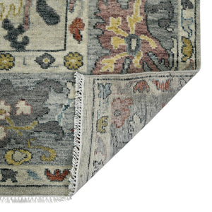 Amer Rugs Jaigarh Hand-knotted Oriental Design Area Rug - Luxurious Softness & Stunning Style For Any Room Ivory,Cool Breeze Wool Jai180810