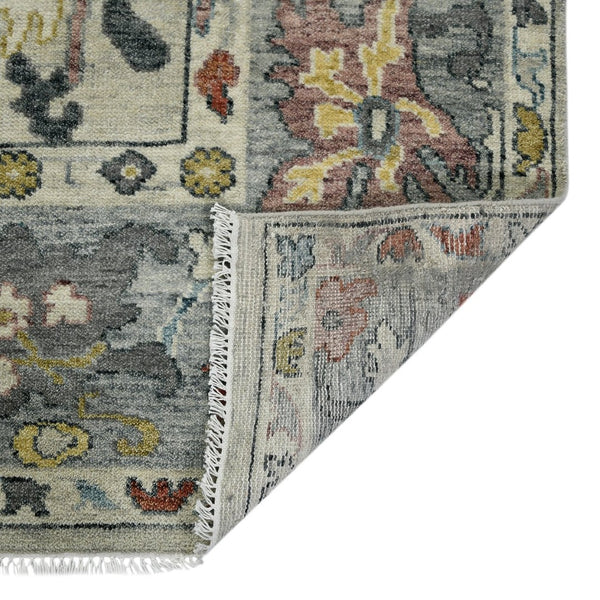 Amer Rugs Jaigarh Hand-knotted Oriental Design Area Rug - Luxurious Softness & Stunning Style For Any Room Ivory,Cool Breeze Wool Jai180810