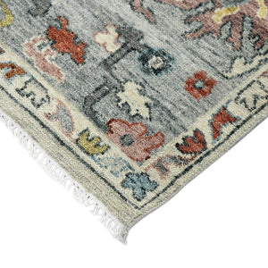 Amer Rugs Jaigarh Hand-knotted Oriental Design Area Rug - Luxurious Softness & Stunning Style For Any Room Ivory,Cool Breeze Wool Jai180810