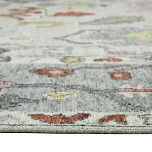 Amer Rugs Jaigarh Hand-knotted Oriental Design Area Rug - Luxurious Softness & Stunning Style For Any Room Ivory,Cool Breeze Wool Jai180810