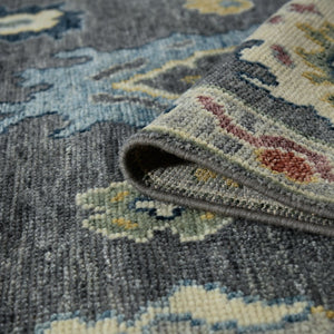 Amer Rugs Jaigarh Hand-knotted Oriental Design Area Rug - Luxurious Softness & Stunning Style For Any Room Pebble Gray,Ivory Wool Jai210912