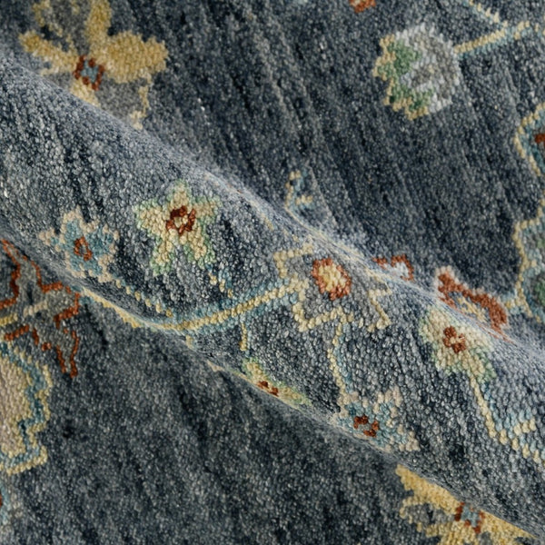 Amer Rugs Jaigarh Hand-knotted Oriental Design Area Rug - Luxurious Softness & Stunning Style For Any Room Denim,Slate Wool Jai220203