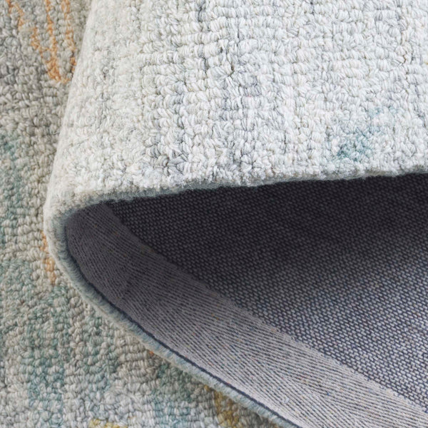 Safavieh Jardin Hand-tufted Runner Rug - Elegant Floral Design In Soft Wool & Cotton For Hallways & More Grey ,Rust 80% Wool,20% Cotton Jar126f-5