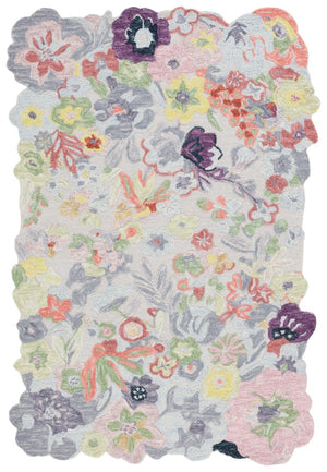 Safavieh Jardin Hand-Tufted Wool Floral Area Rug Botanical Garden Motif for Living Room JAR176Y-5