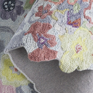 Safavieh Jardin Hand-Tufted Wool Floral Area Rug Botanical Garden Motif for Living Room JAR176Y-5