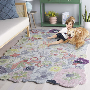 Safavieh Jardin Hand-Tufted Wool Floral Area Rug Botanical Garden Motif for Living Room JAR176Y-5