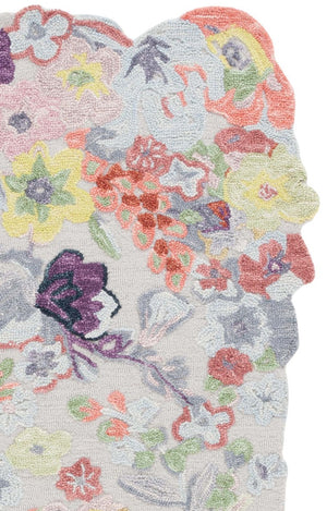Safavieh Jardin Hand-Tufted Wool Floral Area Rug Botanical Garden Motif for Living Room JAR176Y-5