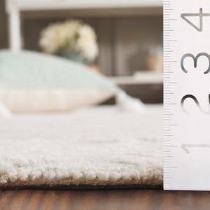 Safavieh Jardin Hand-tufted Runner Rug - Elegant Floral Design In Soft Teal And Ivory For Sophisticated Spaces Light Teal ,Ivory 80% Wool,20% Cotton Jar225j-5